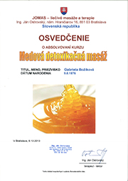 Medová detoxikačná masáž