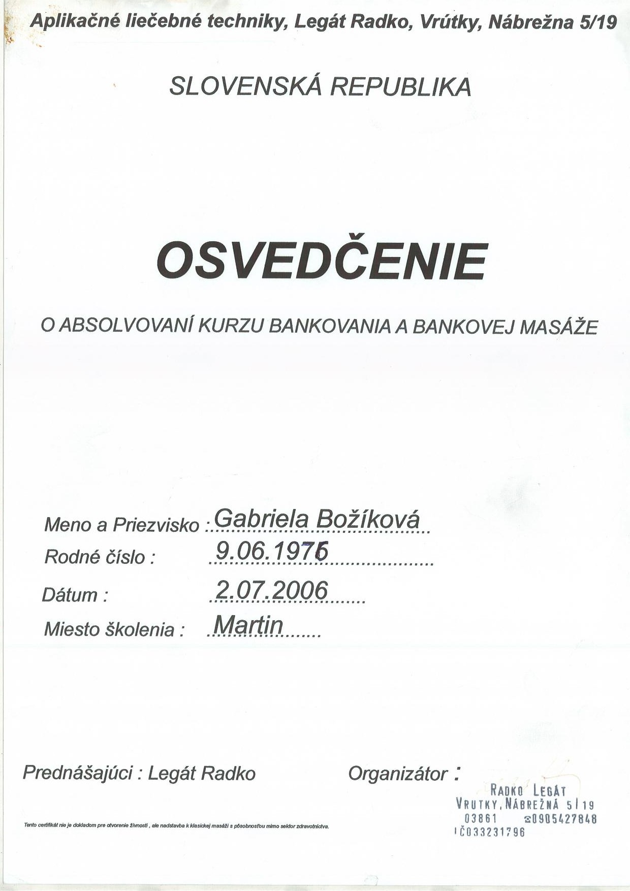 Bankovanie